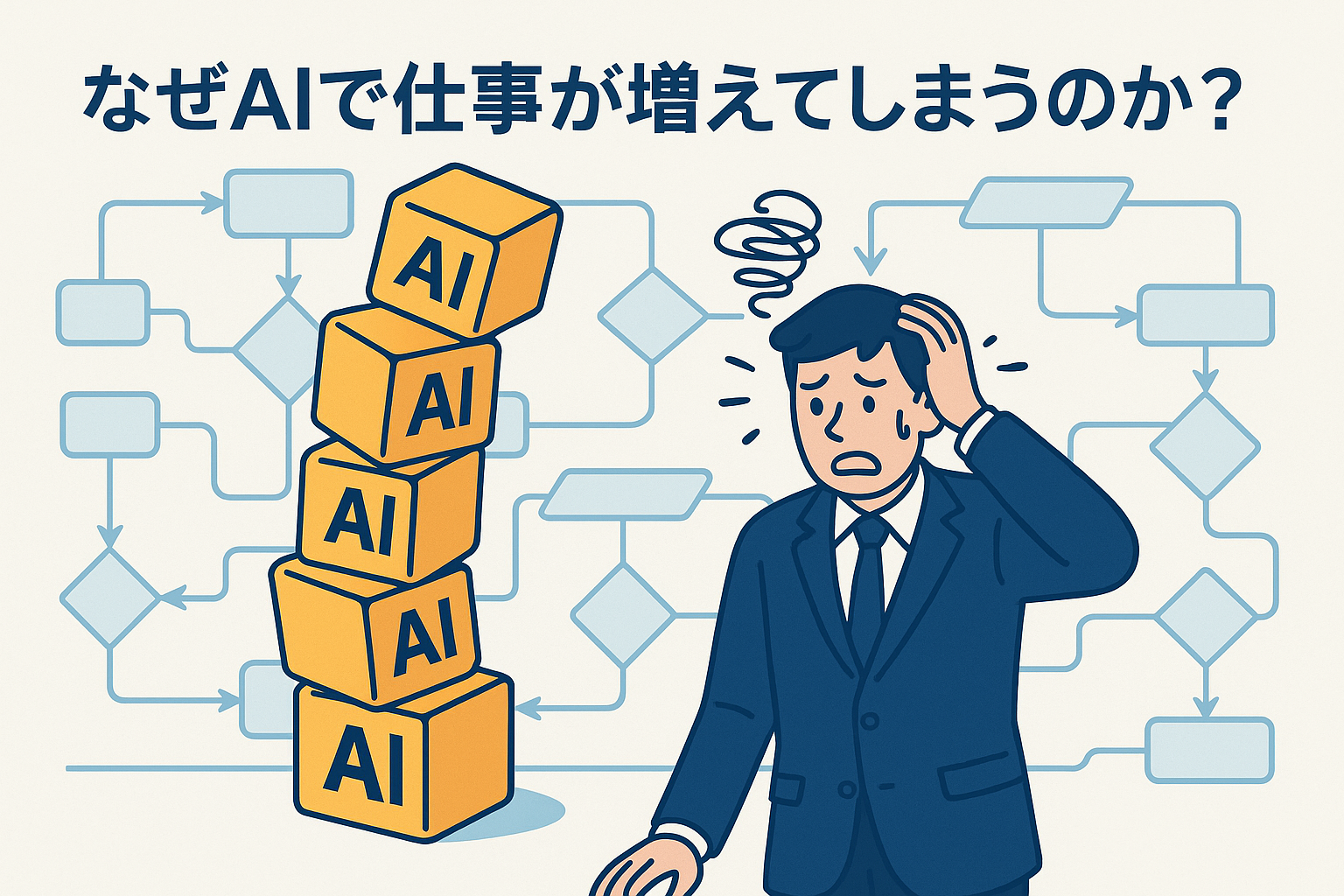 なぜAIで仕事が増えてしまうのか?
