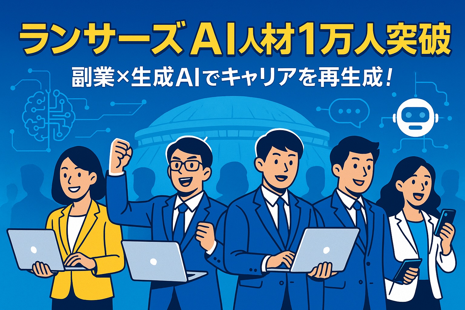 40代から始める生成AI副業の波に乗れ