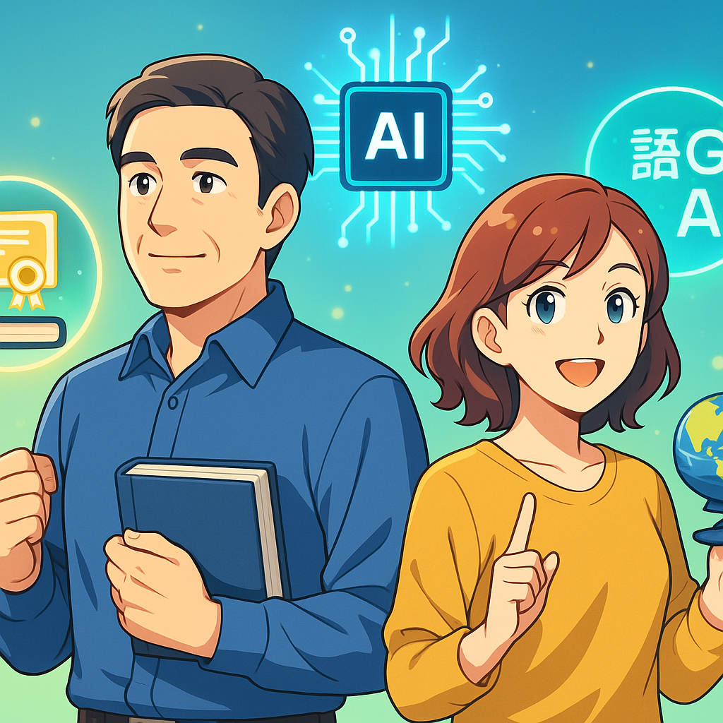 資格・語学・AIの3本柱