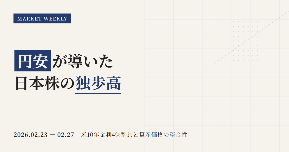 市況メモ週次2026-02-28｜ドル円156円と米金利