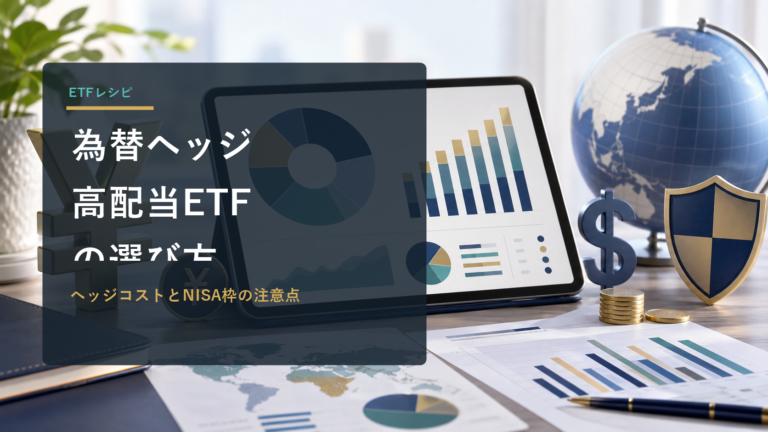 為替ヘッジあり 日本籍 高配当ETF｜選び方と注意点【2026年版】
